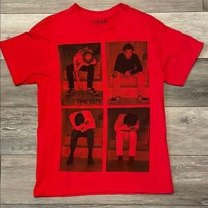 The 1975 Red Photo Merch Shirt